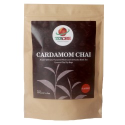 Cardamom Masala Chai Spiced Black Tea Pyramid  - 50 Teabags